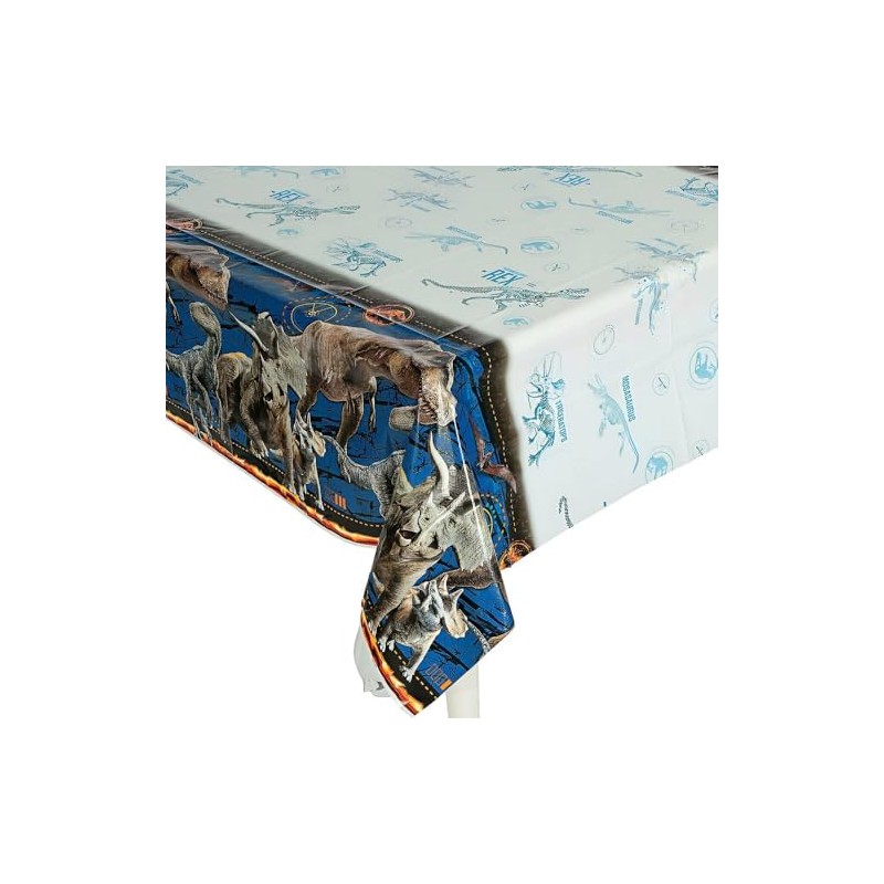 Jurassic World Plastic Party Tablecloth, 84" x 54"