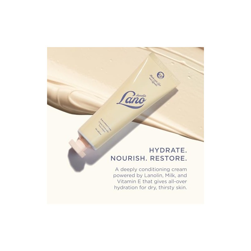 Lanolips Allover Everywhere Multi-Cream - Loción corporal ultra hidratante para