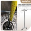 Haiouus Garbage Disposer Unjamming Wrench Compatible With M-oen Garbage Disposals
