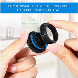 Michear Sink Hole Cover,Kitchen Faucet Tap Hole Stopper Stainless Steel Sink Tap Hole Cover,Overflow Sink Hole Covers,Blanking Plug Cap,Sink Accessories Decorative Cover