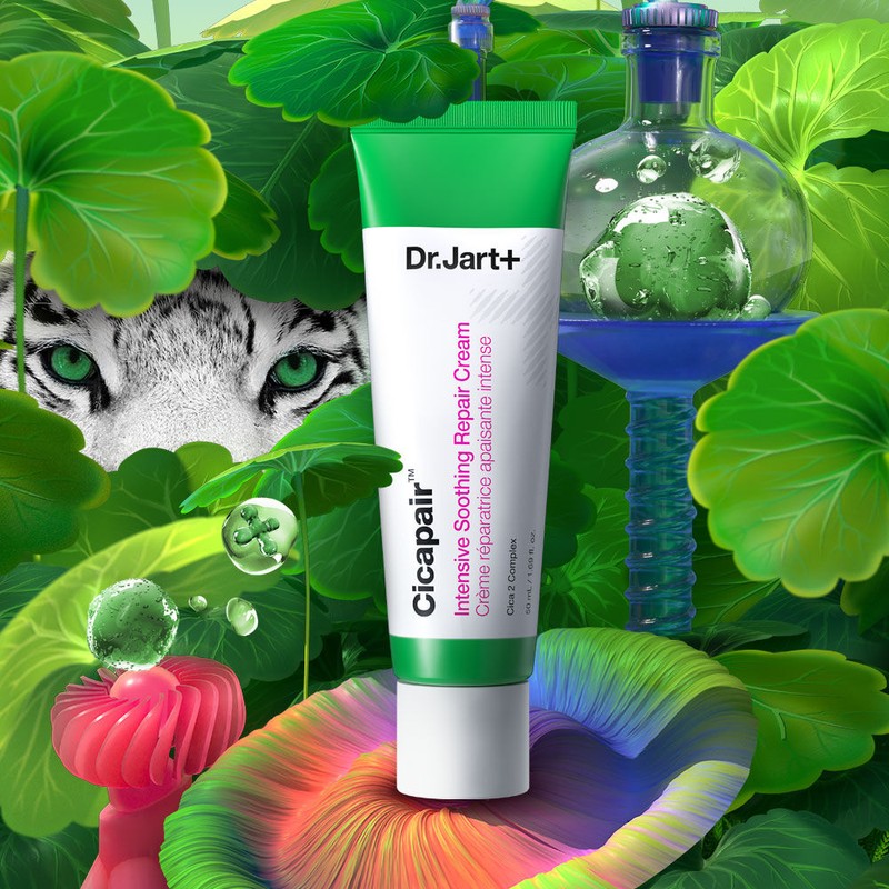 Dr.Jart Cica Fair Repair Skin Calming Regenerating Cream Dermatology Facial