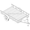 Johnson Trailer Parts 6′ 4" x 10′ Utility Trailer Plans
