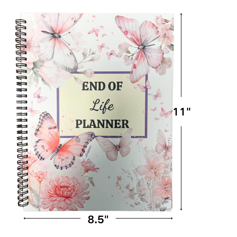 End Of Life Planner, If I Die Binder Important Document