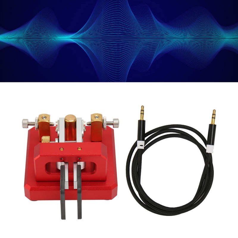 Morse Code Key Double Paddle Automatic Shortwave Portable CW Morse