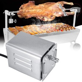 FTVOGUE BBQ Rotisserie Motor Electric Barbecue Grill Roast Meat Motor 50-70KGF(US Plug)