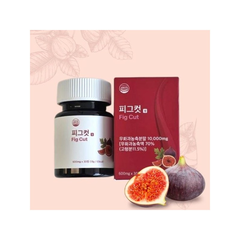 Fig Cut Premium Solution 30 Tablets 1 Bottle Fig Concentrate