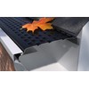 E-Z-GUTTER GUARD EZS510 EZ-Shield Gutter Guard, Black