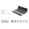 Nice Cooker Roc-Tec Real Stone Particles Non-Stick Crepe Pan for