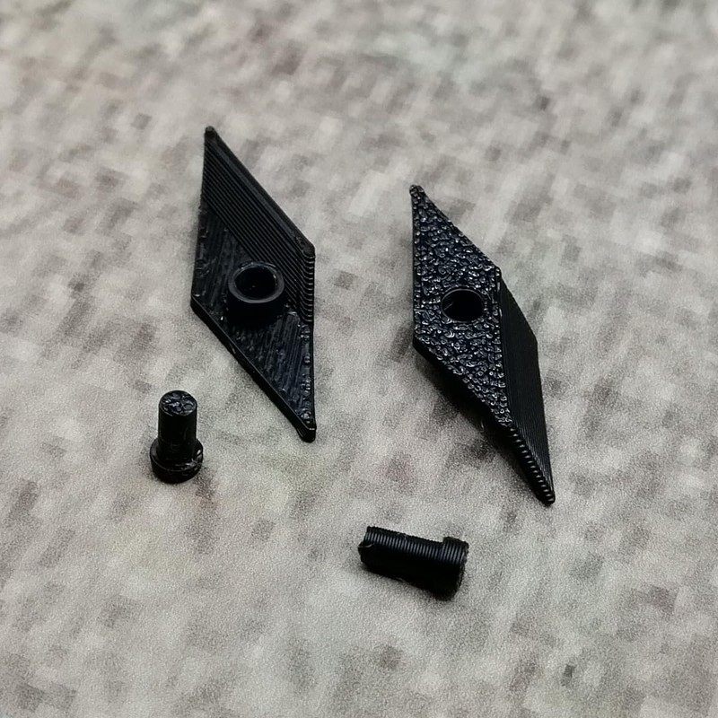 ULEIVA Replacement Power Button 2 x Black Compatible with Garmin