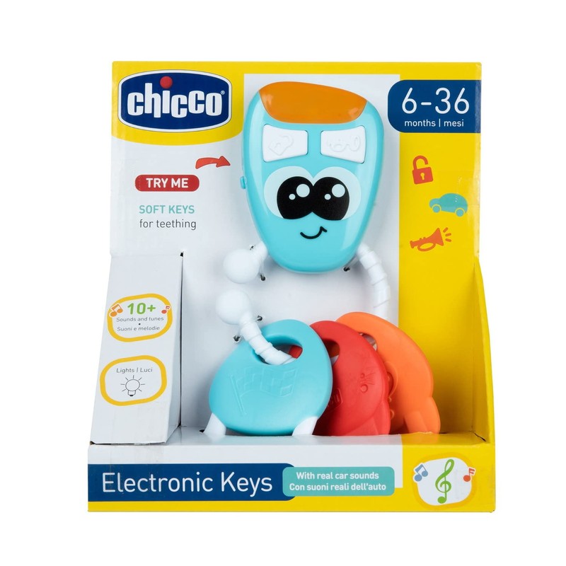 Chicco 00011163000680 Trillino with 3 Keys, Bilingual Electronic Key, S