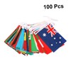 ORFOFE 100 Country Flags Bunting Flags Banner for Home School