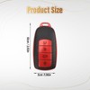 Fiohiros 2 Pcs Car Smart Key Fob Case TPU Car