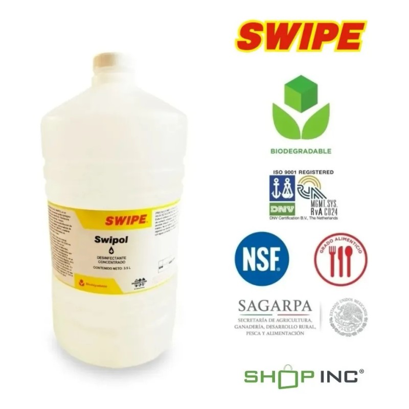 Swipe SWIPOL 3.5L Botella - 3 kg - Unidad -