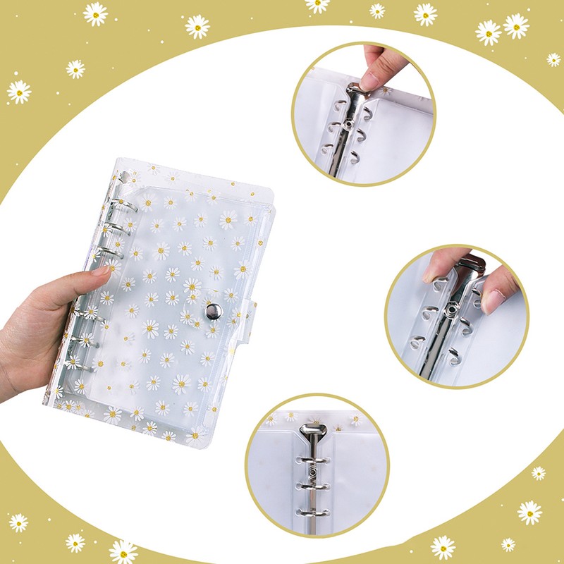 A6 Budget Binder Budget Planner with Clear Sequin Cover 8