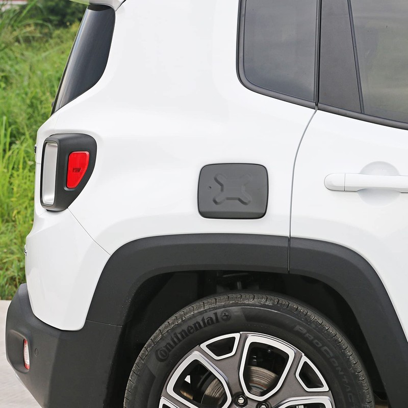 Hoolcar Gas Cap Fuel Filler Door Gas Tank Cap Trim