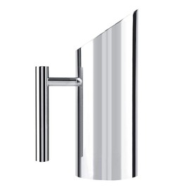 Fdit Stainless Steel Water Jug with Ice Guard Cold Drinking Pitcher Home Hotel Serving Tool (1L)