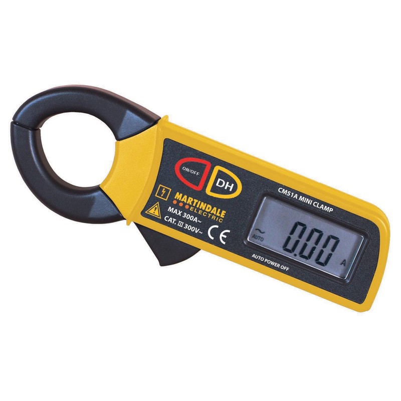 Martindale CM51 300 A AC Auto Ranging Mini Current Clamp