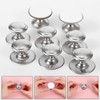 Xelsluthe 8 Pack Self-Adhesive Cabinet Knobs, No-Drill Stainless Steel Stick