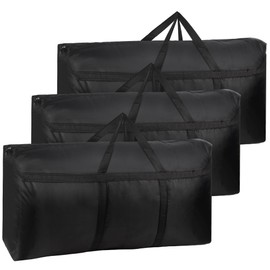 3 Pack 200L Large Storage Bags,Extra Strong Boxes for Moving House,Bedding,Clothes,Duvet
