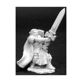 Reaper Miniatures Stern Kestrelmann, Paladin #02758 Dark Heaven Unpainted Metal