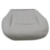 Priprilod Gray Leather Driver Side Bottom Replacement Seat Cover Compatible