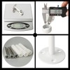 SAYAYO Curtain Pole Holder Ceiling Mount White with Screws for