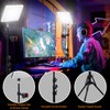 2-Pack LED Video Light Kit, Velvora 15W Photography Lighting with