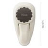 Punch - wave circle, flower/blossom, 5 cm - paper punch,