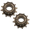 SG Store 2 Pieces 12 Teeth Single Speed Freewheel Flywheel