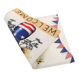 Levemolo Independence Day Double-sided Garden Flag Burlap Outdoor Decor for Garden Patriotic of July Flag Vibrant Design for Holiday Celebrations