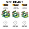 Jigfoxy Wooden Puzzle for Adults, Leisurely Frog Wooden Jigsaw Puzzles