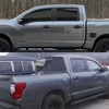 JUMBOMOTOR IN-CHANNEL Window Visors Sun Vent Rain Guard Fit Nissan