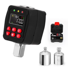 Epidioxi Digital Torque Meter, Digital Torque Adapter, High Precision, Torque Value 3-200N.m, Insertion Angle 12.7 mm (1/2 inch), 2 Modes, 5 Units, Torque Accuracy, ±1%, Built-in Buzzer and LED