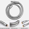 KWODE Pre-rinse Hose 38 Inch Flexible Stainless Replacement Hose for