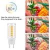 Makergroup GY6.35 LED Bulbs 120V, 35W Q35/GY6.35/CL/120V Halogen Replacement, JC
