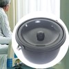 perfeclan Nachttopf, Urinal, leichter, geruchsdichter Deckel, tragbarer Toiletteneimer, Nachttischkommode für