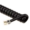 kenable Telephone Handset Coiled RJ10 Plug to RJ10 Plug Cable