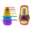 RIVERSOFY Tazas Cucharas Medidoras Fondant Cocina Reposteria 6pz