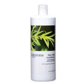 GREAT CLIPS Solutions Tea Tree Conditioner 32 Fl Oz | Aceites de Árbol de Té y Menta | Desenredar y Acondicionar | para Todo Tipo de Cabello