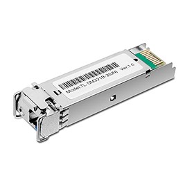TP-Link TL-SM321B-2 | 1000Base-BX WDM Bi-Directional Gigabit Single-Mode SFP Module | Plug and Play | LC Simplex Interface | Hot Pluggable | Up to 2km Distance | Support SFP-MSA & DDM