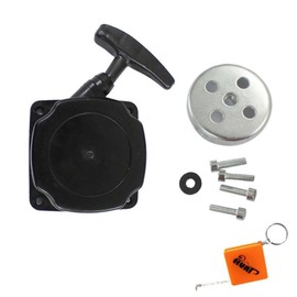 HURI Pull Start Starter with Starter Claw Screw for 300430 Earthquake MC43 MC43CE MC43E MC43ECE MC43RCE Mini Cultivator