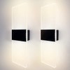 2Pack RV LED Wall Sconce with Switch, 12Volts RV Interior