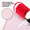 Panstar Red Lips Bathroom Rug, Cute Funny Biting Lips Shaped