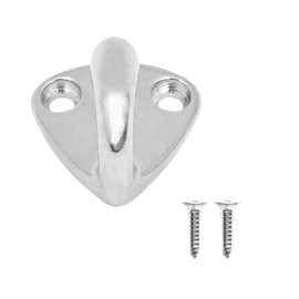 zalati Hooks Wall Mounted 316 Stainless Steel Holder Marine Grade for Hanging Coats, Hats on Boat Deck