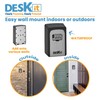 deskit Key Safe Storage Box with 4 Digit Combination –