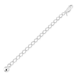 The Chain Company - 10.5cm (4 inch) 925 Sterling Silver Extension Chain for Necklaces and Bracelets