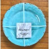 Tommy Bahama x4Tommy Bahama Melamine LARGE Rustic Edge DINNER PLATES.