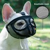 Ohcozzy Short Snout Dog Muzzle with Enlarged Eye Hole, Soft