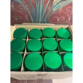Lush Cosmetics BN Rare Lush Both Bomb  Storage Tins in Green for 3 Lush Bath Bomb (empty)