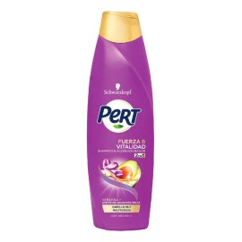 Shampoo y acondicionador Fuerza y vitalidad Keratina 650ml Pert